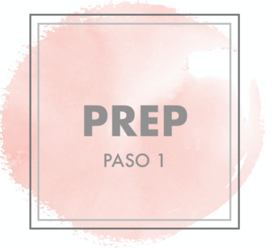 PASO 1 | PREP MUJER  "PURE"