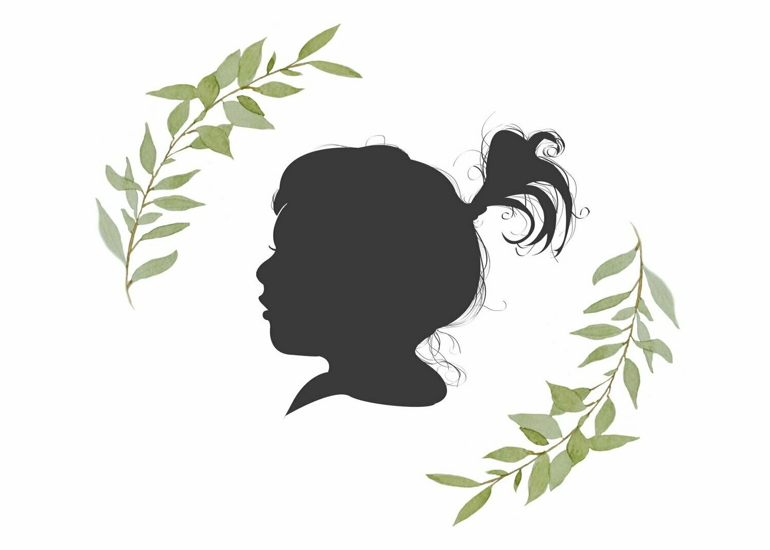 8X10 Silhouette Print
