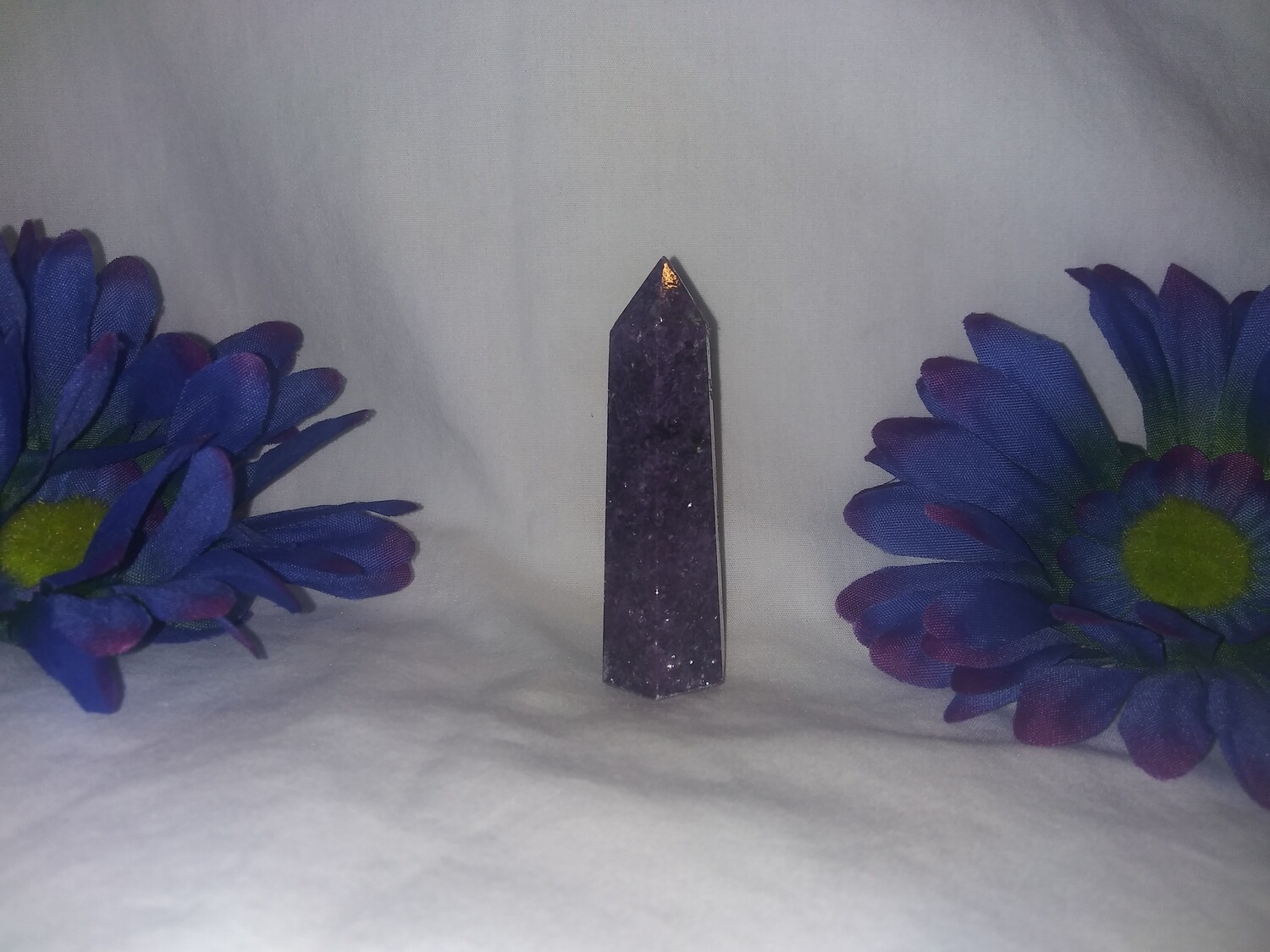 Rainbow Flourite Point