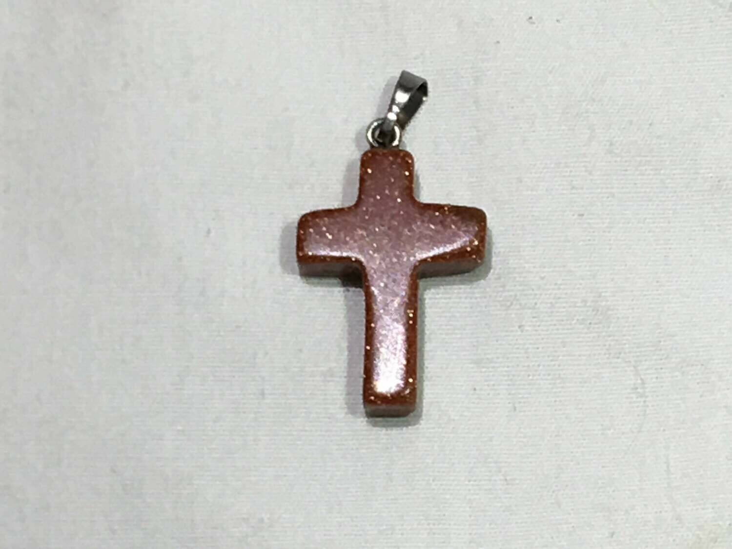 Bloodstone Cross Pendant