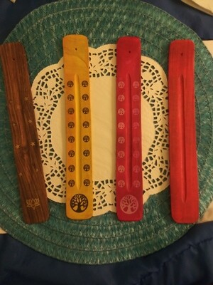 Wooden Incense Holder