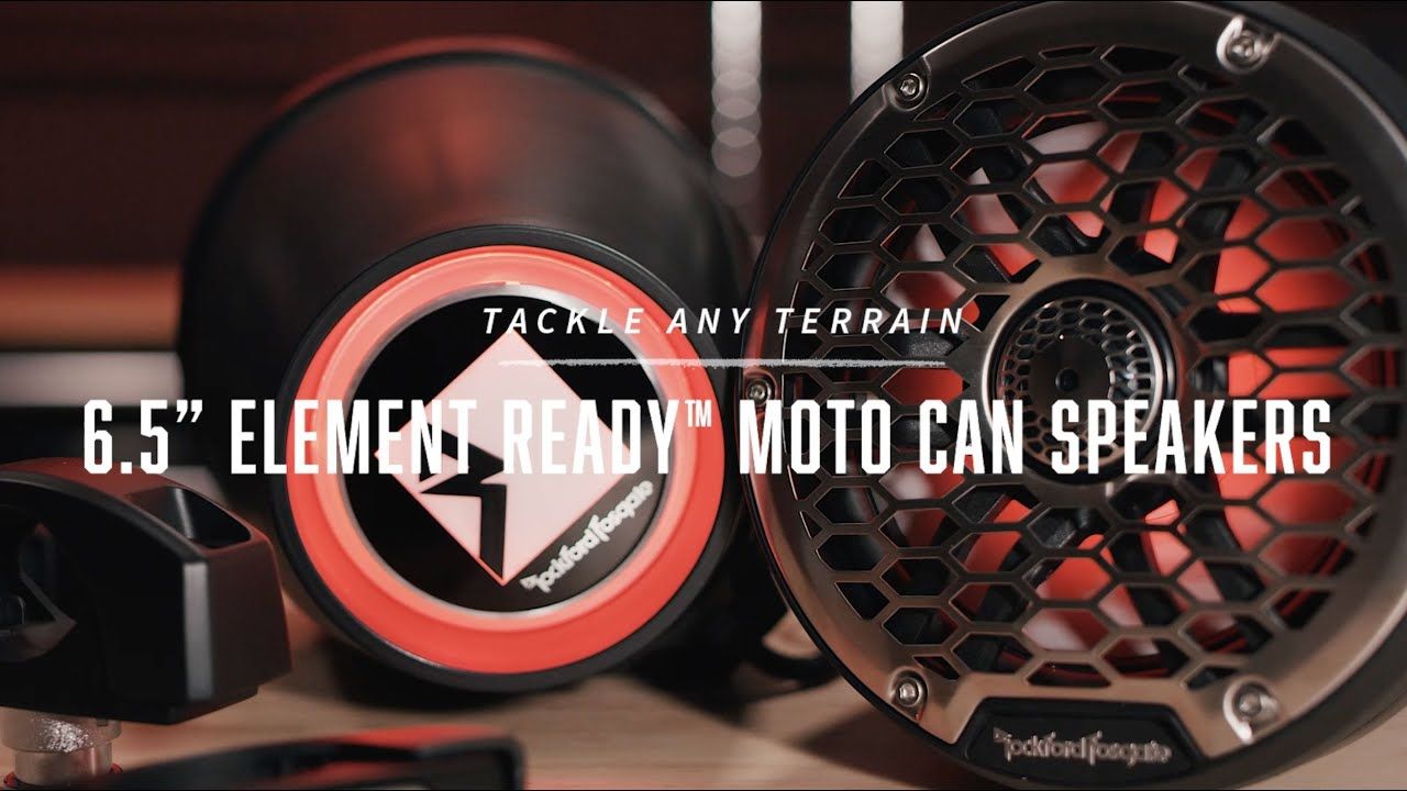 M1 6.5” Color Optix™ Moto-Can Speakers