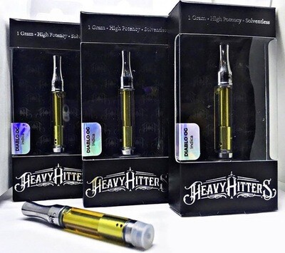 Heavy Hitters Cartridge - 1 g - Malibu OG - Indica Heavy Hitters Cartridge - 1 g - Malibu OG - Indica