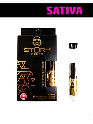 Storm Extracts 0.5g Cartridge - Sativa Storm Extracts 0.5g Cartridge - Sativa