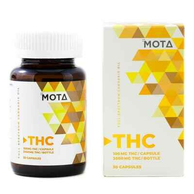 Mota THC 100 mg Capsules