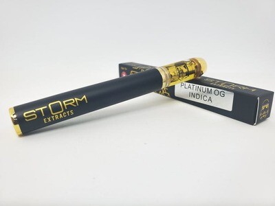 Storm Extracts - 0.5g, Disposable, Rechargeable Vape Pen -- Flavour