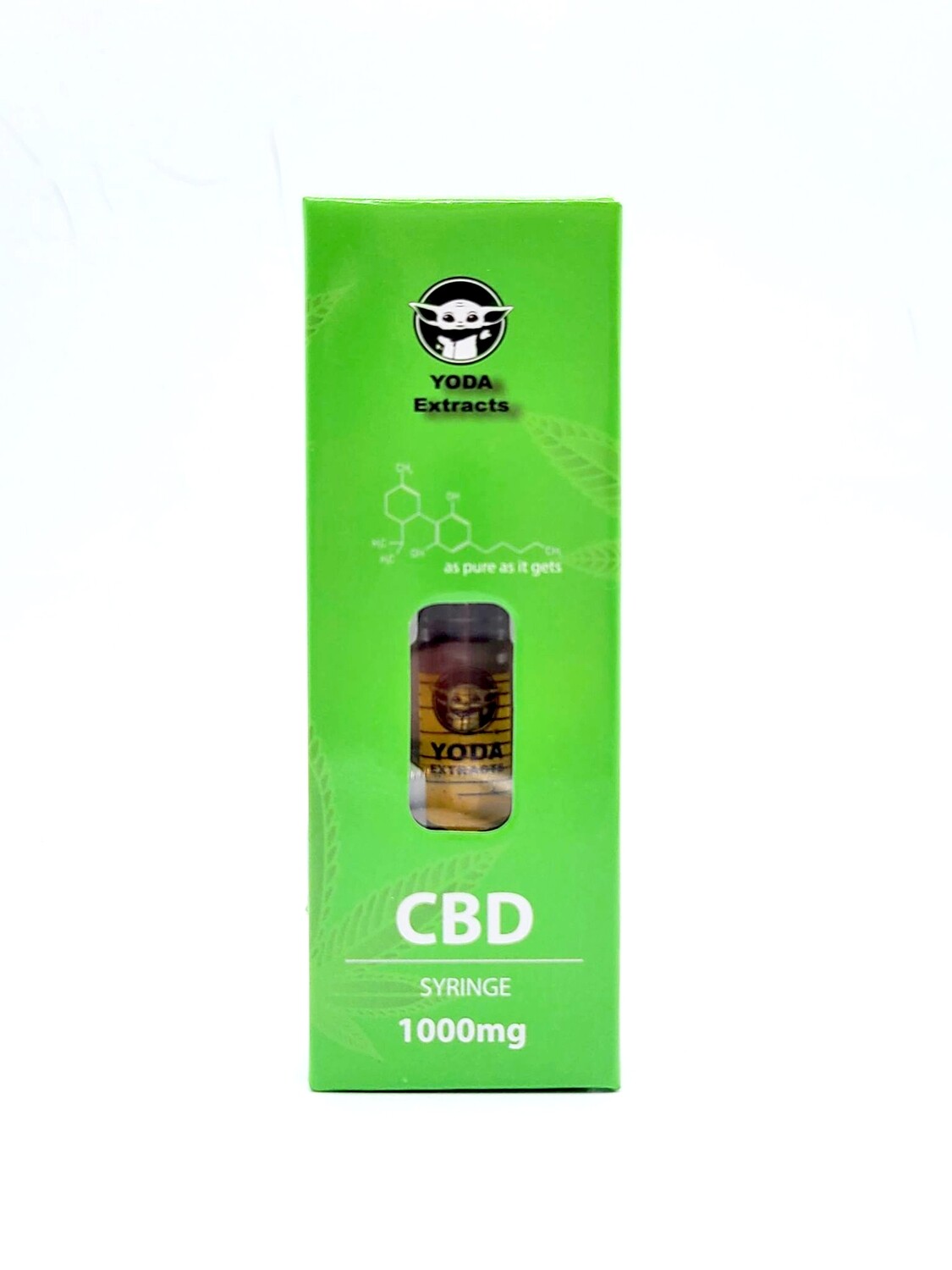 Yoda Extracts - 1000 MG CBD Distillate Syringe