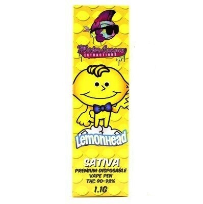 Major League Extractions – 1.1g Disposable Vape Pen - Lemon Head (Sativa)