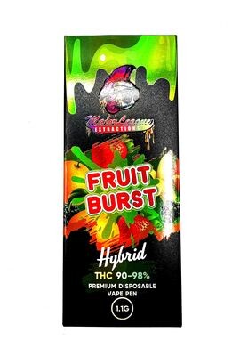 Major League - 1.1 G Disposable Vape - Fruit Burst