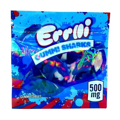Errlli Sharks Gummi 500 mg THC