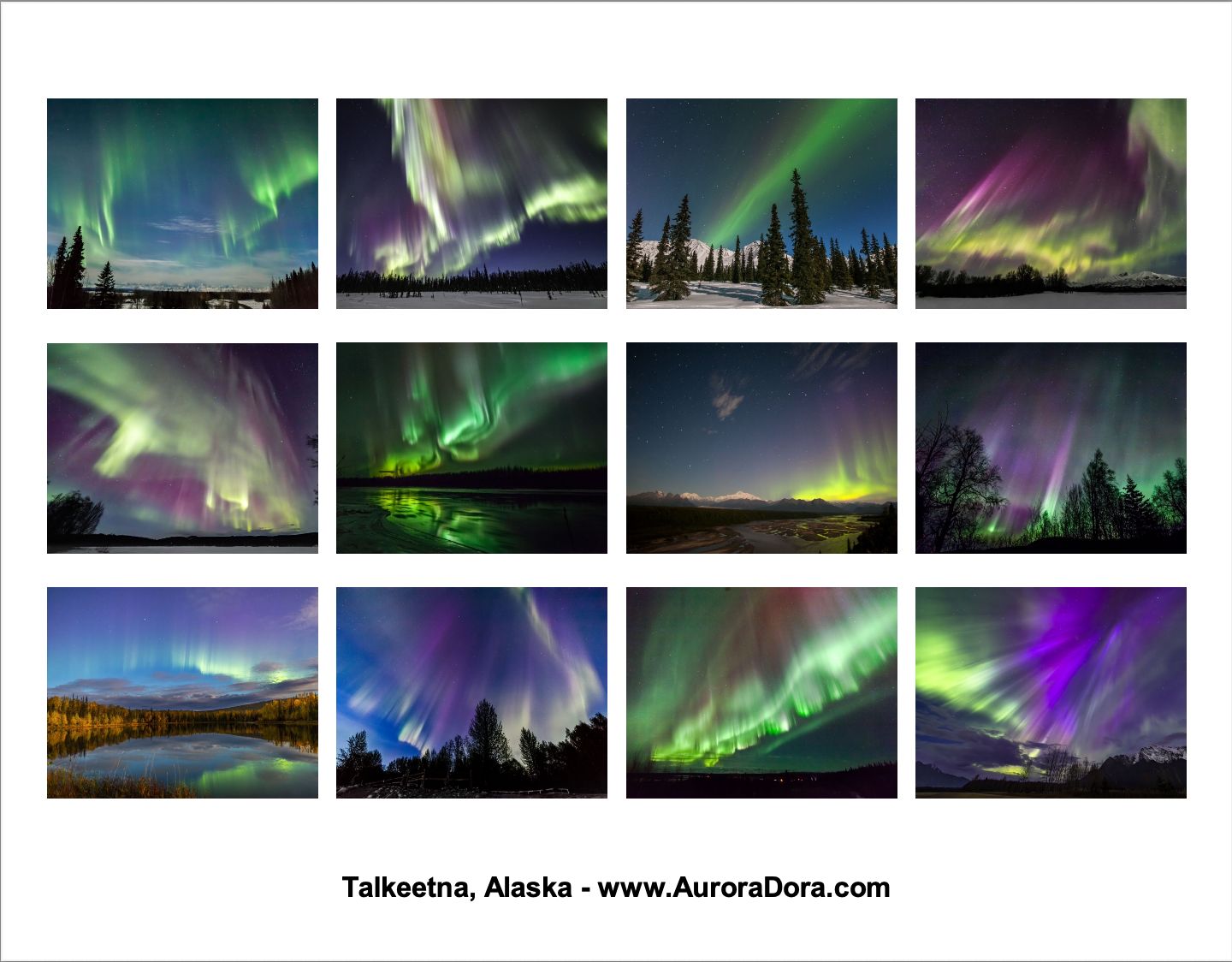 2026  Aurora Calendar
