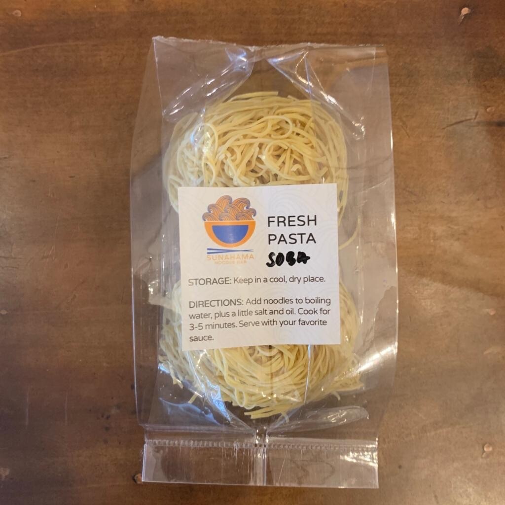 Homemade Soba Noodles