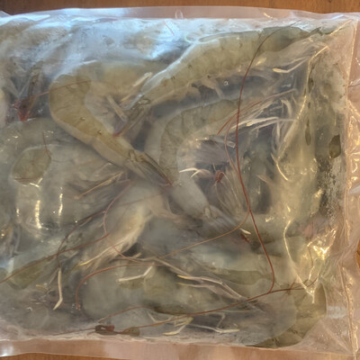 Extra Large Frozen Vannamei (White Shrimp)
