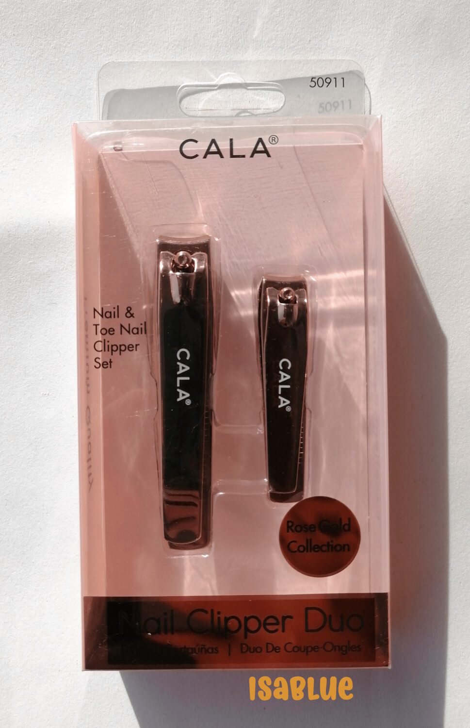 Cala  Nail Clipper  Duo- Corta Uñas Rose Gold