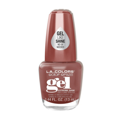 ESMALTE EN GEL  L.A. Colors - BOLDLY NUDE Teddy Bare