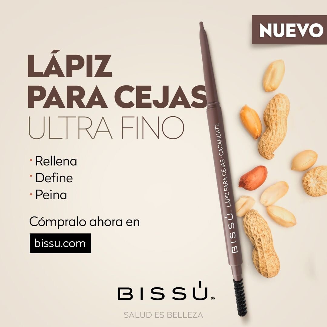 Lápiz Retráctil para Cejas Ultra Fino - Bissú