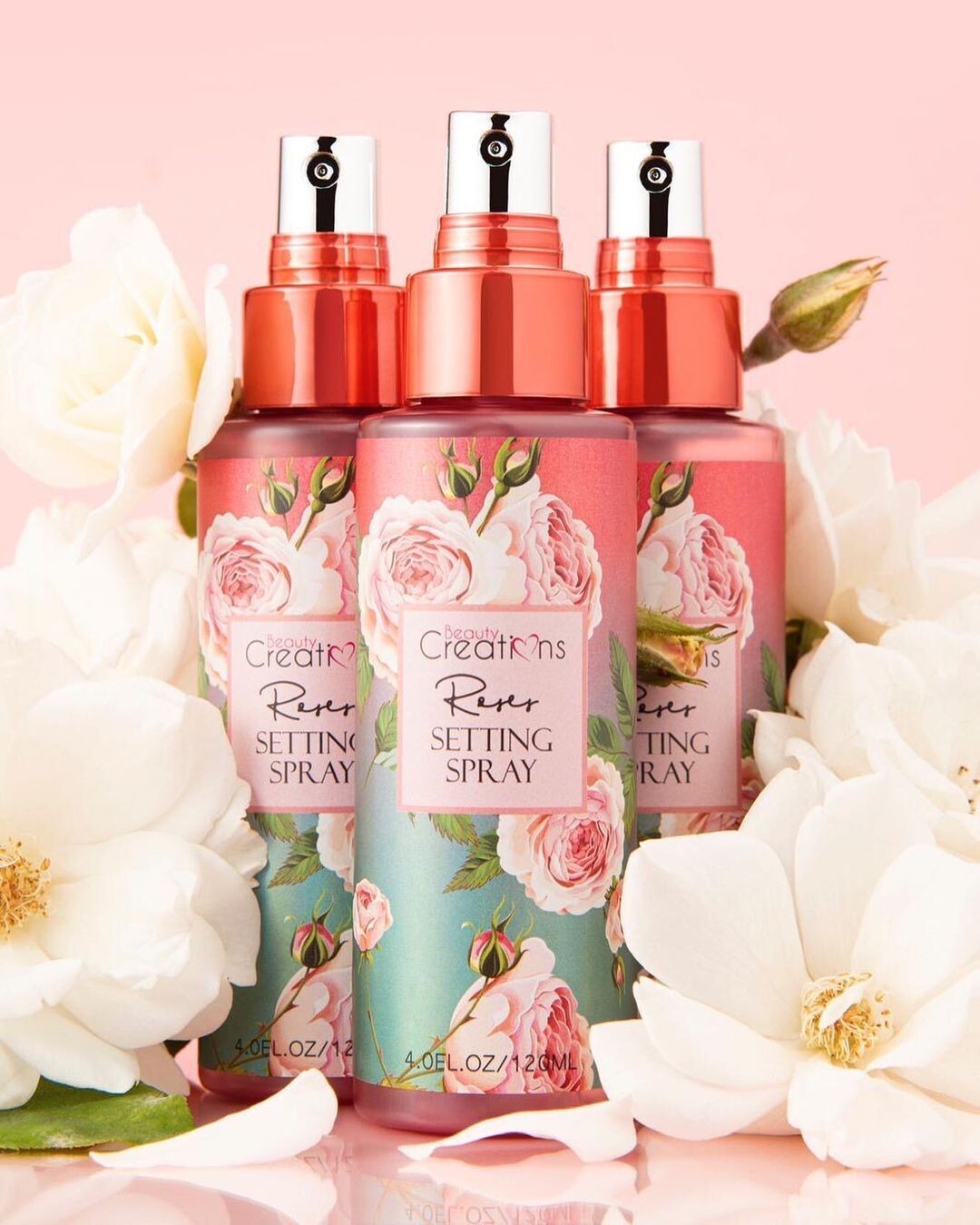 Fijador  Escencia de Rosas - Beauty Creations