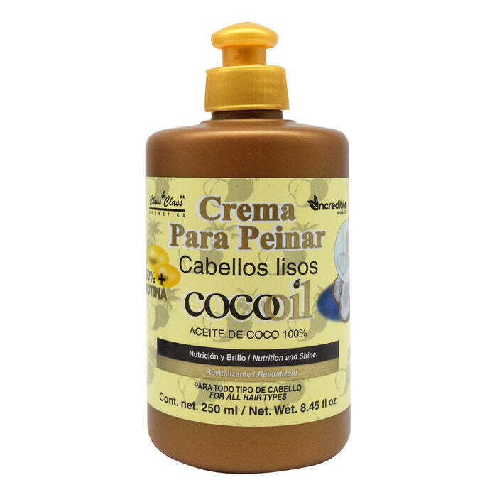 Crema para peinar con Aceite de Coco (Cabello) - Class & Class