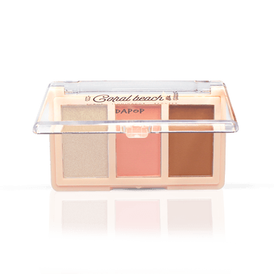 Kit para Rostro - Coral Beach -  Dapop, Tono: Gama A