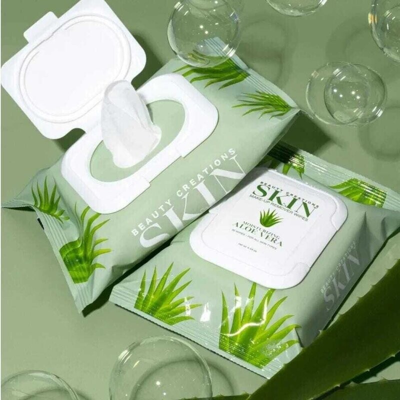 Toallita Desmaquillante Aloe Vera  - 
 Beauty Creations