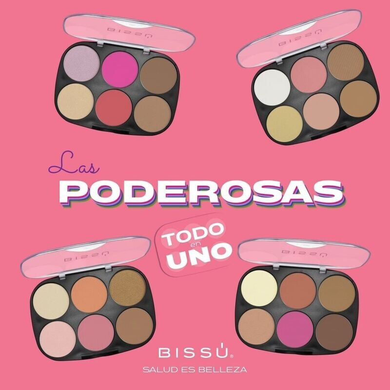 Paletas de Rubor y Contorno - Bissu
