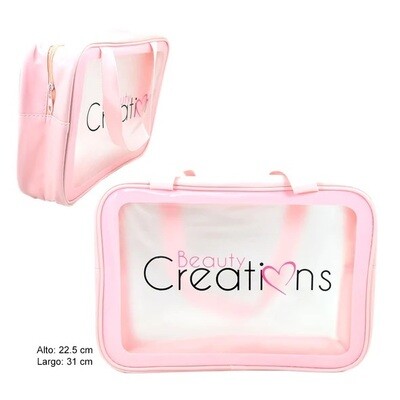 Cosmetiquera Rosa Pastel Gde - Beauty Creations