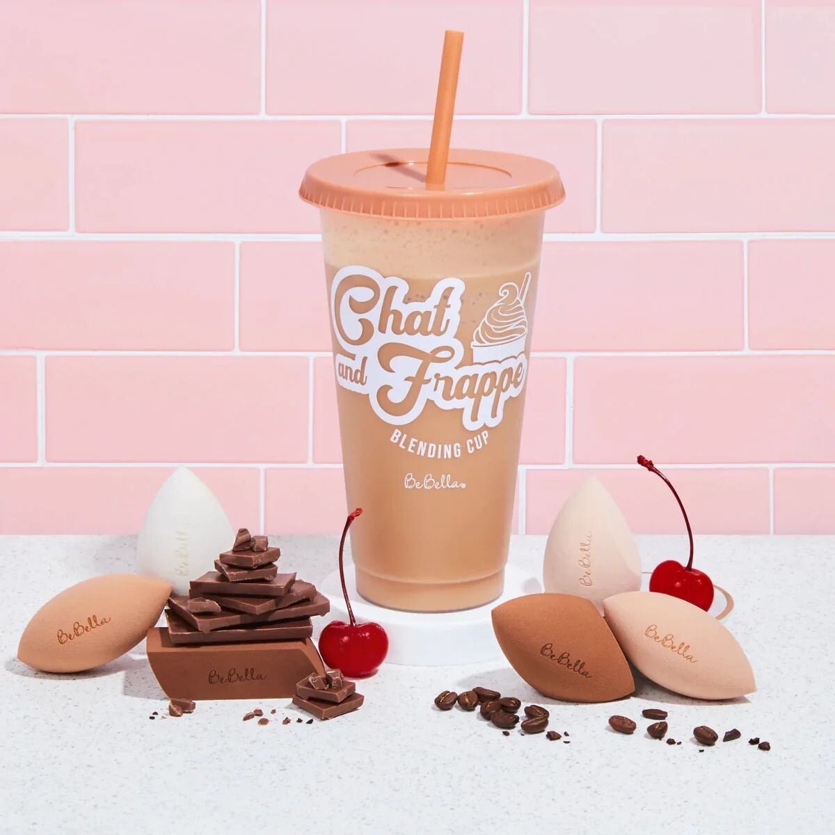 Blending Cup - Esponjas cosmeticas- Bebella, Nombre: Chat and Frappe