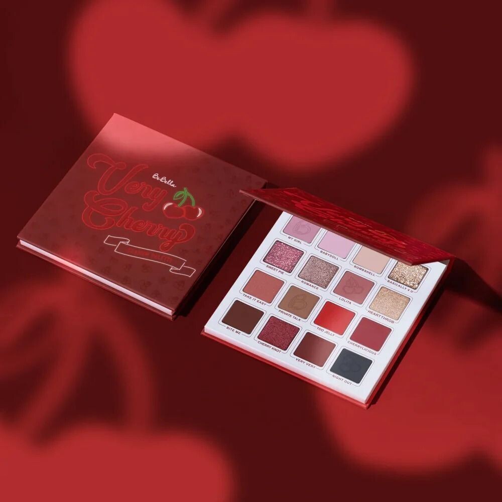 Paleta De Sombras Very Cherry - Bebella