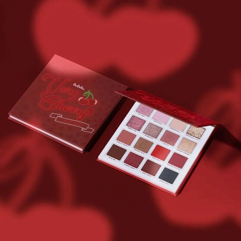 Paleta De Sombras Very Cherry - Bebella