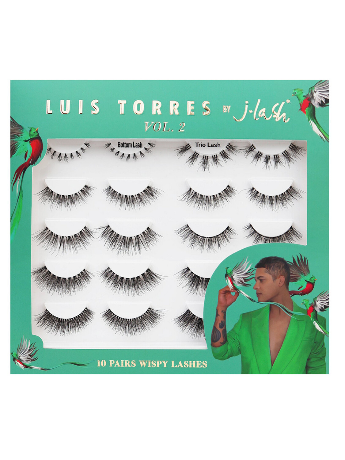 Coleccion Pestañas Luis Torres  - Jlash