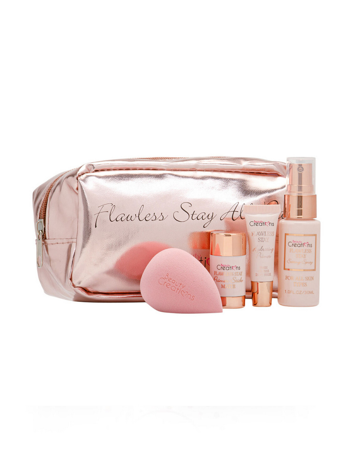 Set Flawless Stay Rosa - Beauty Creations