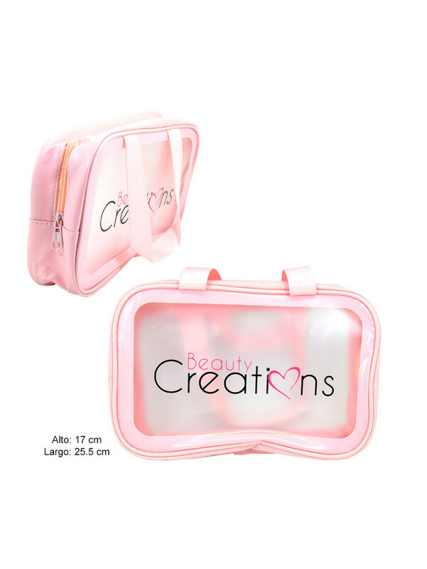 Cosmetiquera Rosa Pastel CH - Beauty Creations