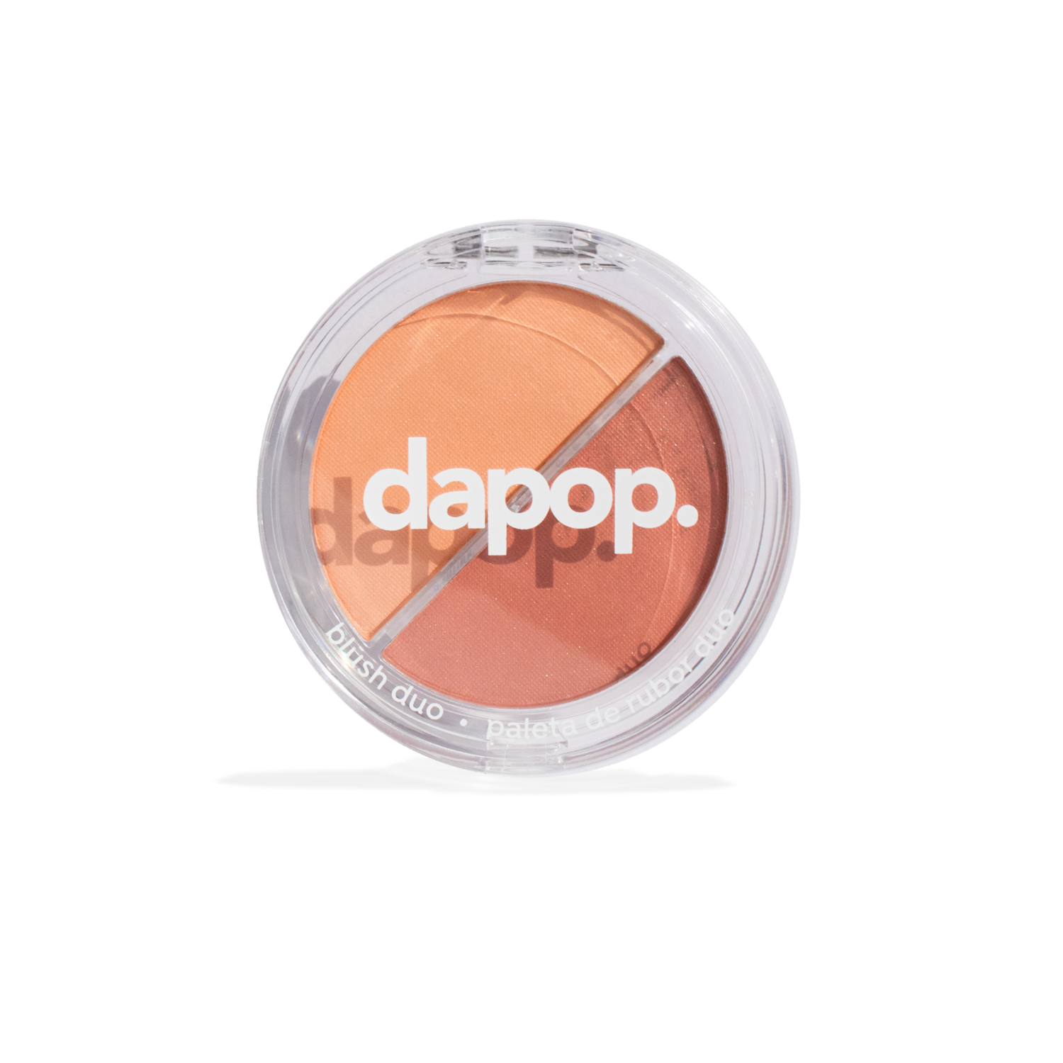 Rubores DUO - Blush DUO - Dapop, Tono: 01 Baby Nude