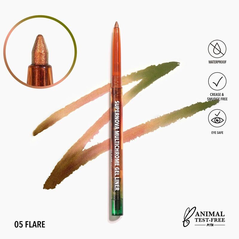 Delineador en gel - Super Nova Multichromatic 005 Flare - Moira