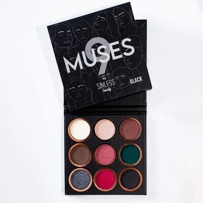 Paleta Sombras Muses Black - Sinless Beauty