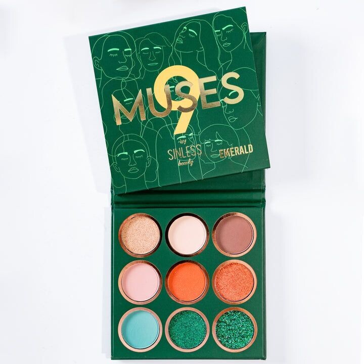 Paleta Sombras Muses Esmerald- Sinless Beauty