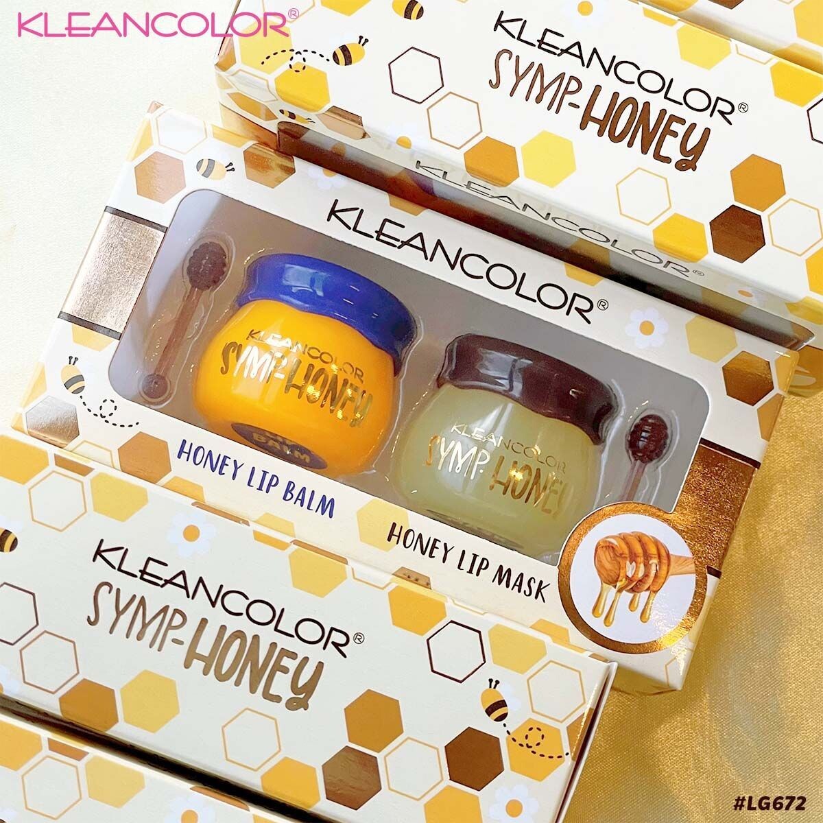 Kit de cuidado de labios - Honey  - Klean color