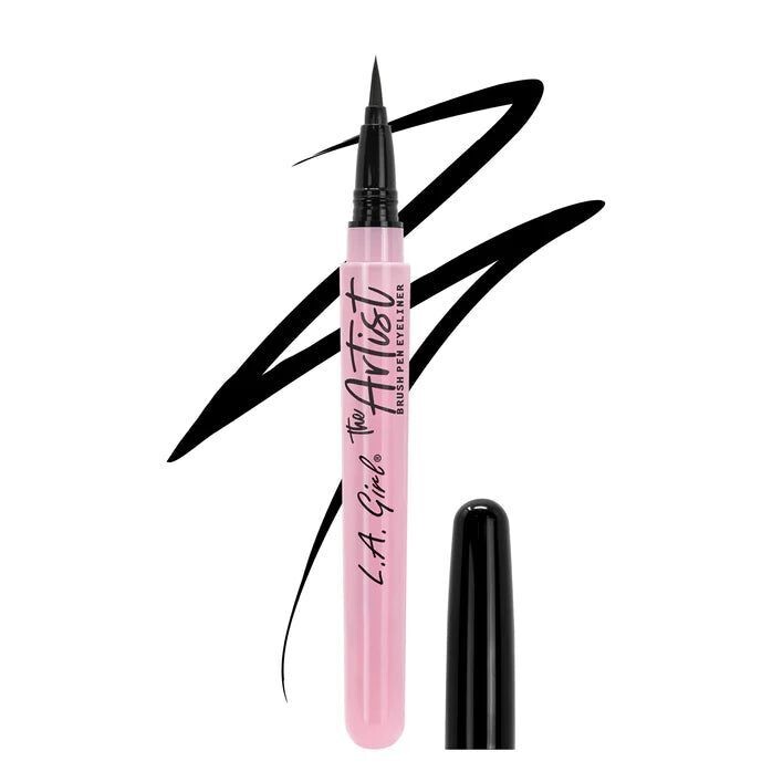 Delineador de Ojos The Artist Brush Pen - L.A. Girl, Tono: Negro