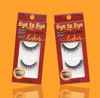 Pestañas Eye to eye faux Mink Mini - Jlash