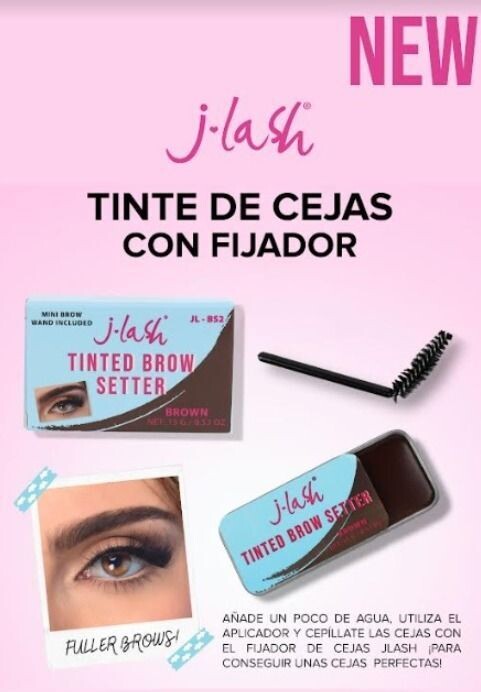 Tinte de cejas con Fijador - jlash