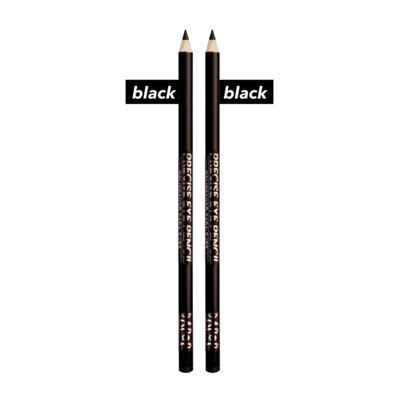 Lápiz Delineador 2 pcz Negro - Precise Pencil - DAPOP
