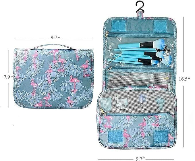 Cosmetiquera o bolso colgante Azul