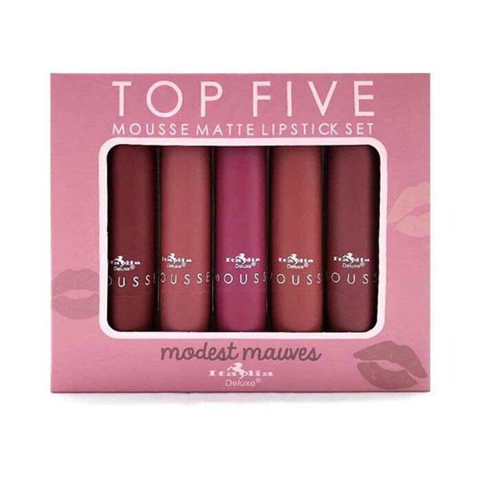 Set de labiales Matte Modest Mauves - Italia Deluxe