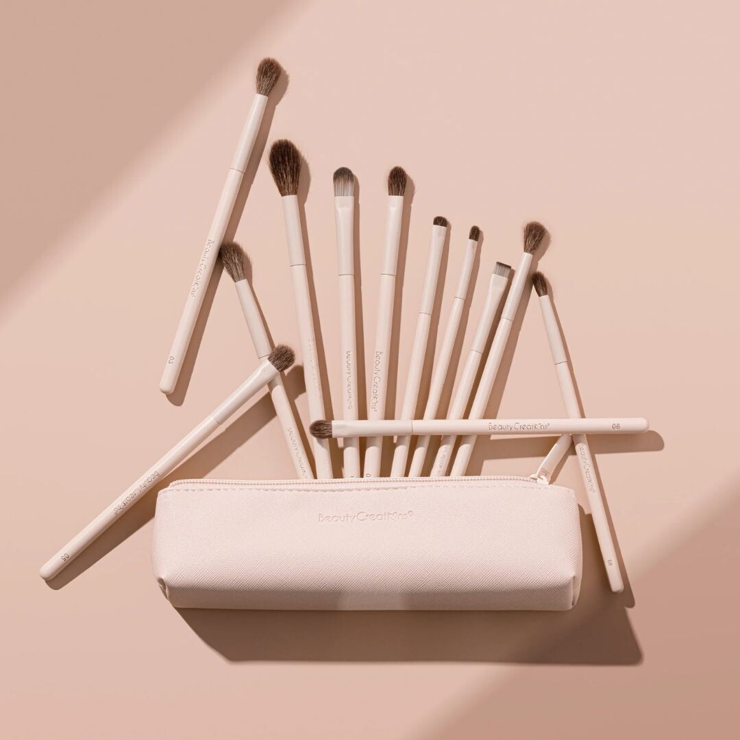 Set de brochas para ojos - Nude X - Beauty Creations