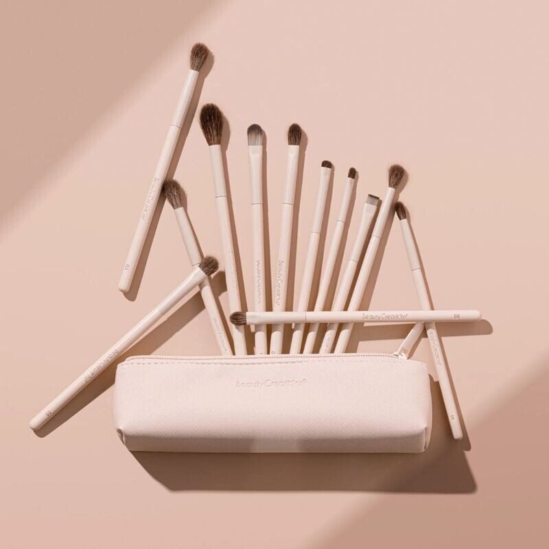 Set de brochas para ojos - Nude X - Beauty Creations