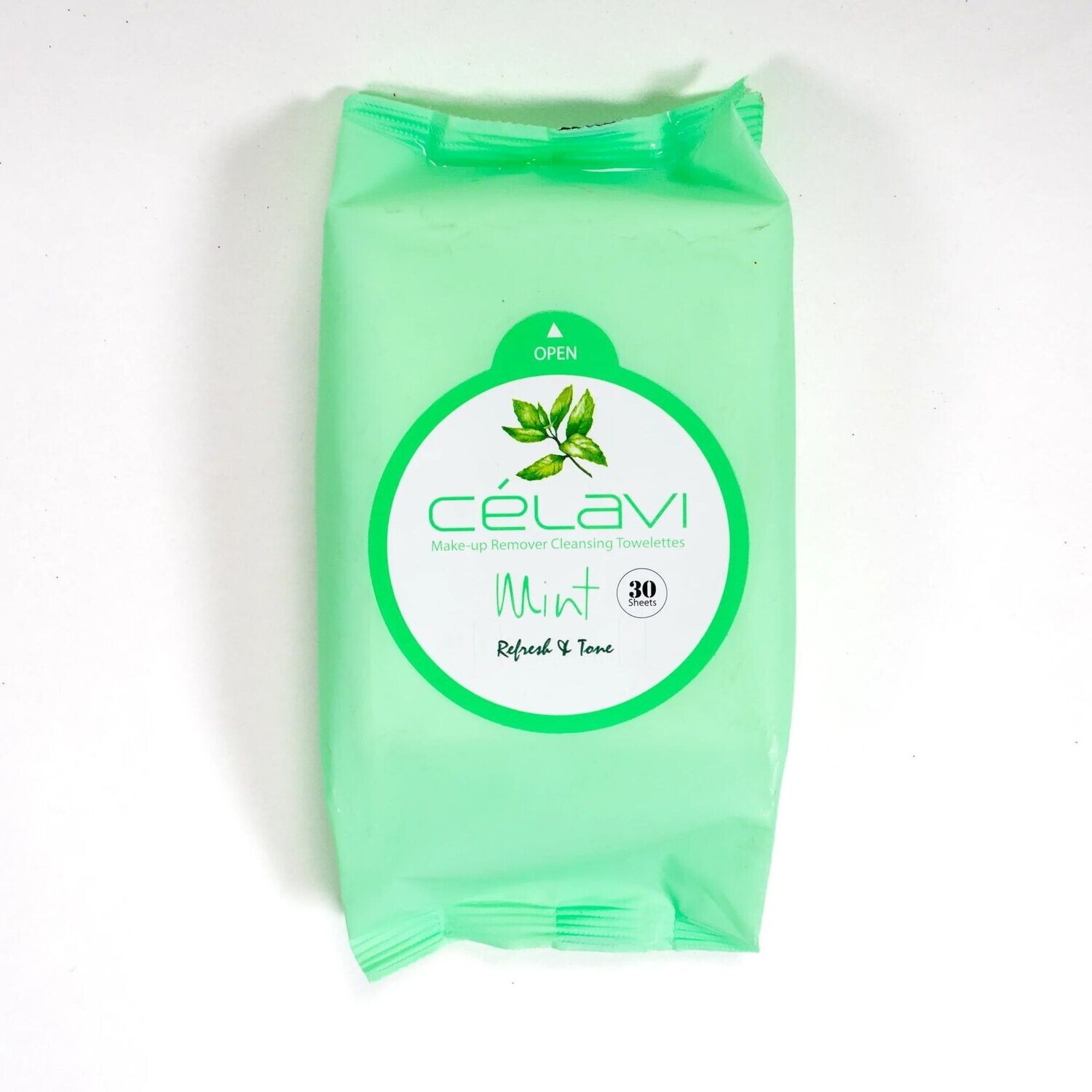 Toallitas desmaquillantes - Menta - Celavi