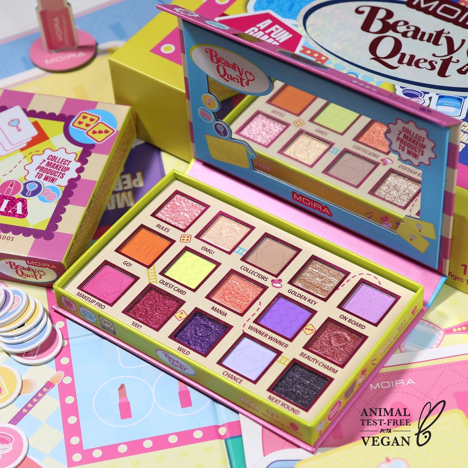 Paleta de Sombras Makeup Mania - Moira