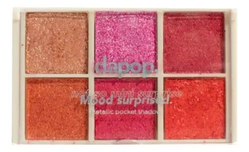 Paletas de Sombras Metallic - Mood surprised - DAPOP, Tono: Tono 01