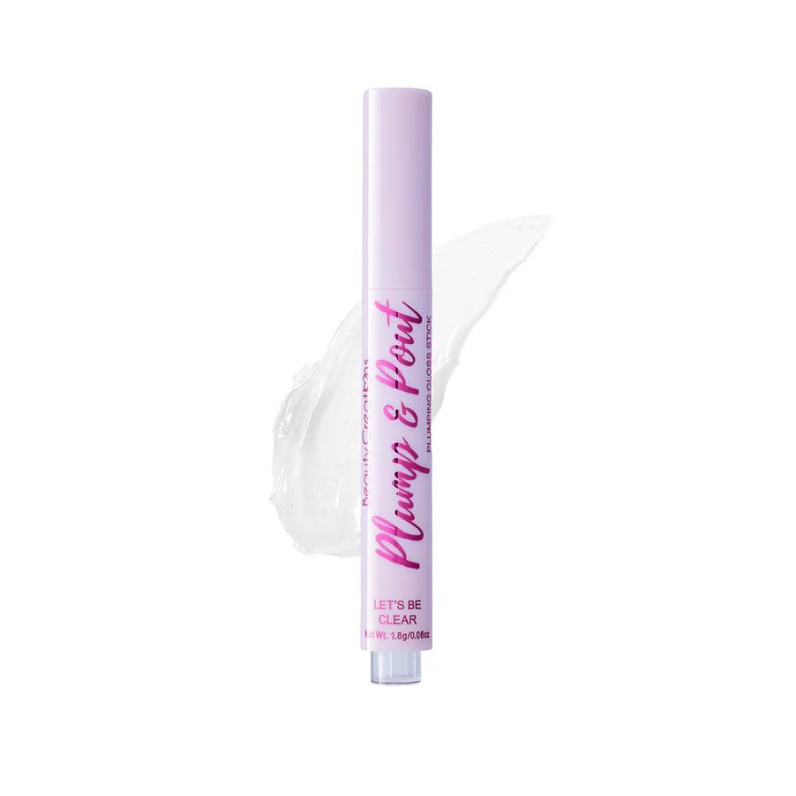 Plump & Pout Plumping Gloss Stick - Beauty Creations, Tonos: Let´s be a clear