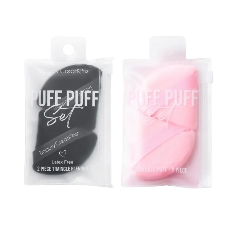 PUFF PUFF SET - Borla Triangular - Beauty Creations PUFF PUFF SET - Borla Triangular - Beauty Creations